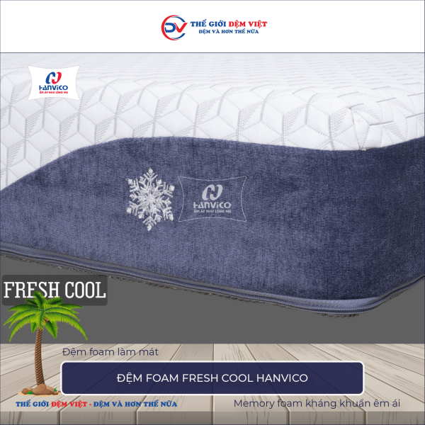 Đệm foam Fresh Cool Hanvico 2